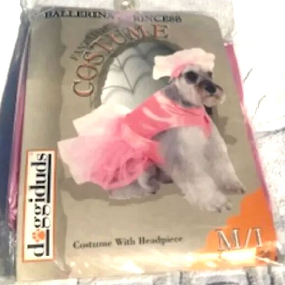Doggie Halloween Costume Size: Med - Lg . "Ballerina Princess" . {2} Pac Bundle - Picture 7 of 9